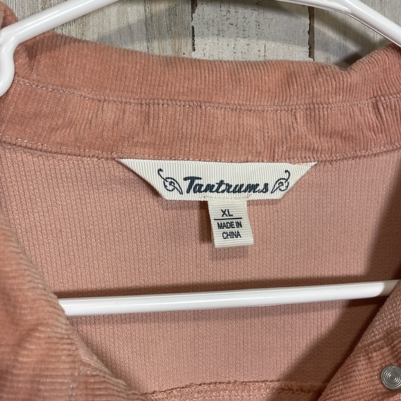 Tantrums Corduroy Peach Jacket - Picture 2 of 8